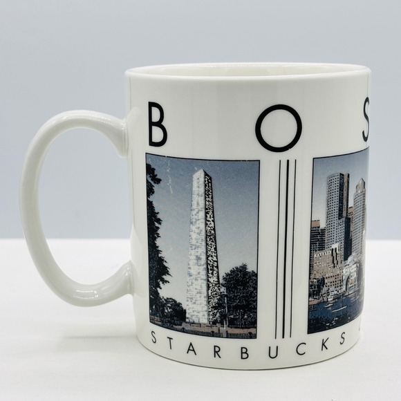 Starbucks 2003 City Scenes Series Boston Coffee Mug 14oz - Picture 2 of 7